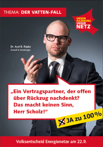 Cover Faltblatt Der Vatten-Fall Hamburg